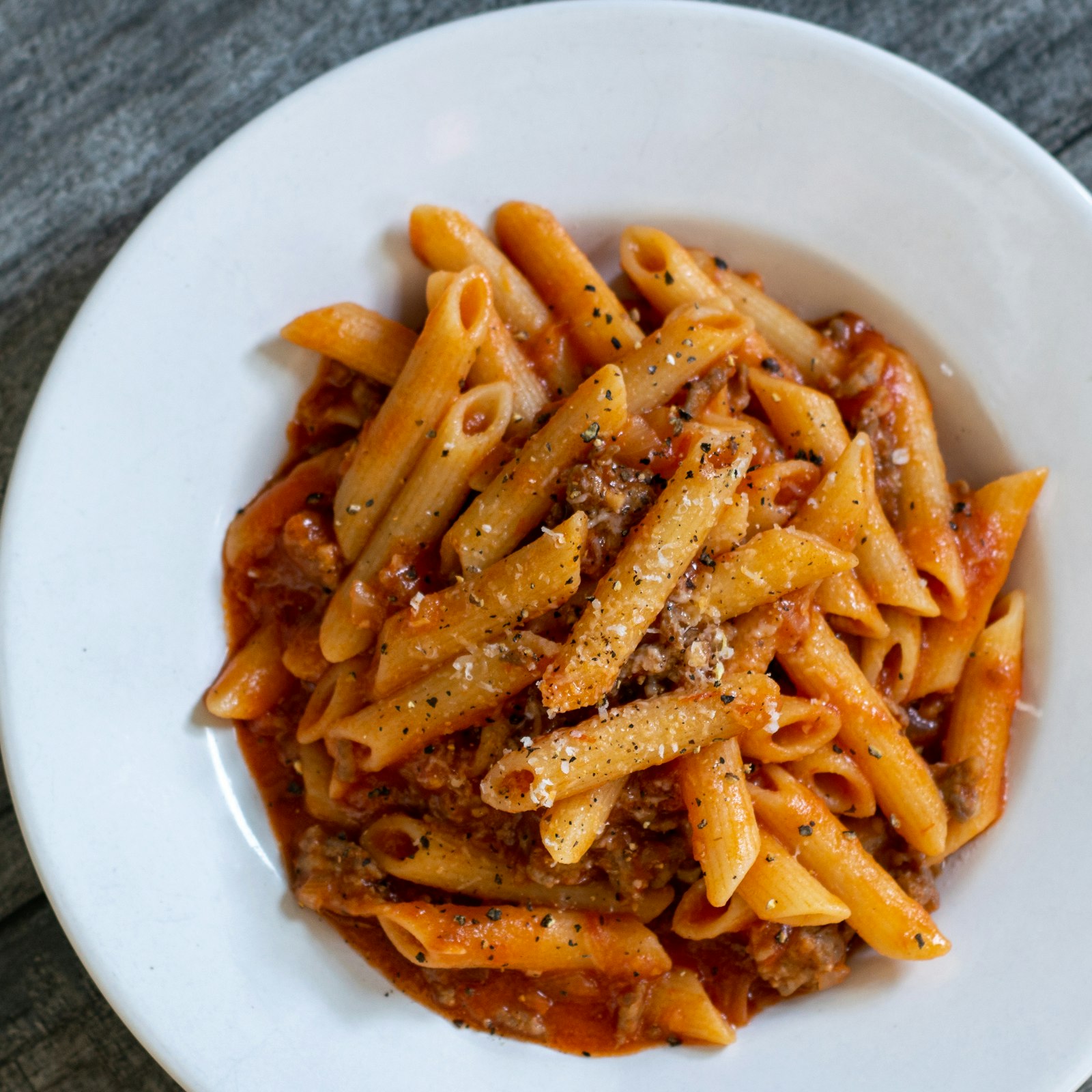Proper weeknight beef bolognese